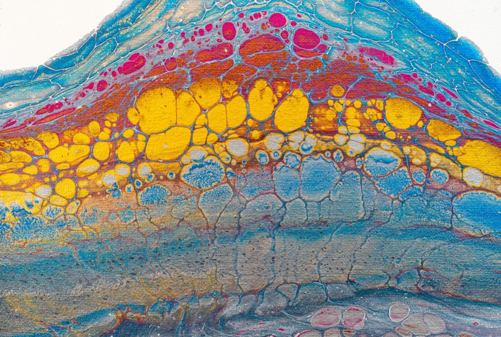 abstract color liquid